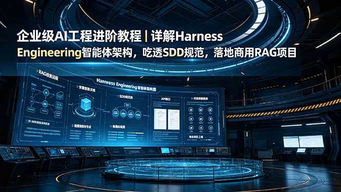 Hermes Agent实战课程，零部署到企业商用微信飞书企微钉钉接入