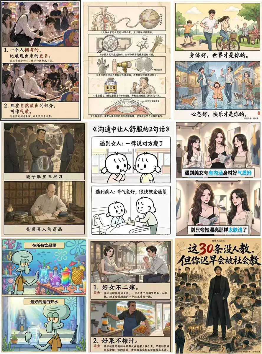 抖音AI绘图实战课:提示词+爆款复刻+漫画创作+封面设计,从0掌握AI作图与变现完整流程(飞书文档)