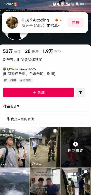 抖音新风口：用AI玩伪纪录片，零成本涨粉变现（PDF文档）