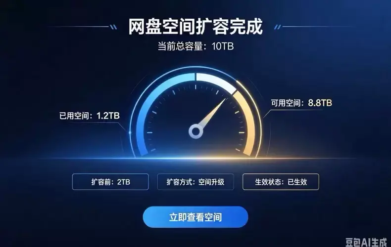 百度网盘10T扩容教程