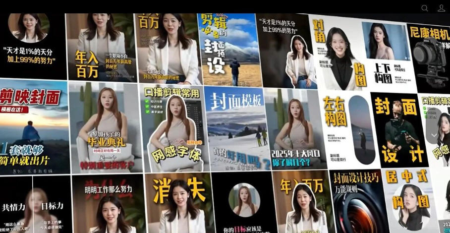 【剪映模板】款剪映高级感封面预设合集，短视频字幕排版预设视频花字剪辑模版
