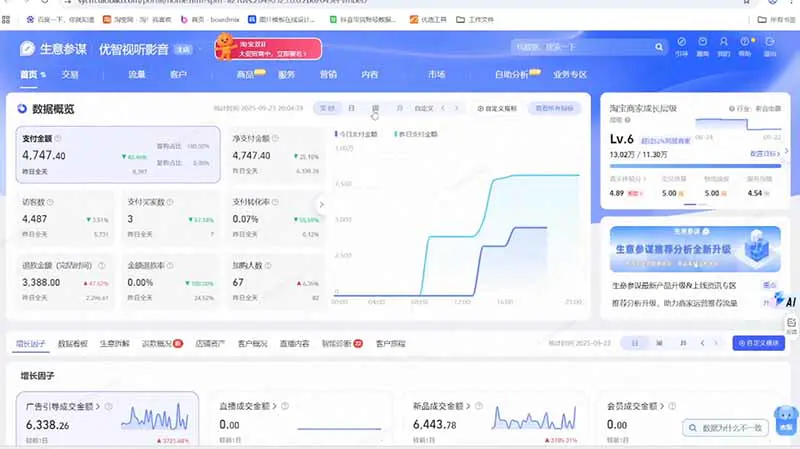 淘宝电商运营课:蓝海选品+付费投放+短视频AI运营+大促起爆全流程,破解店铺无流量无利润难题-更新