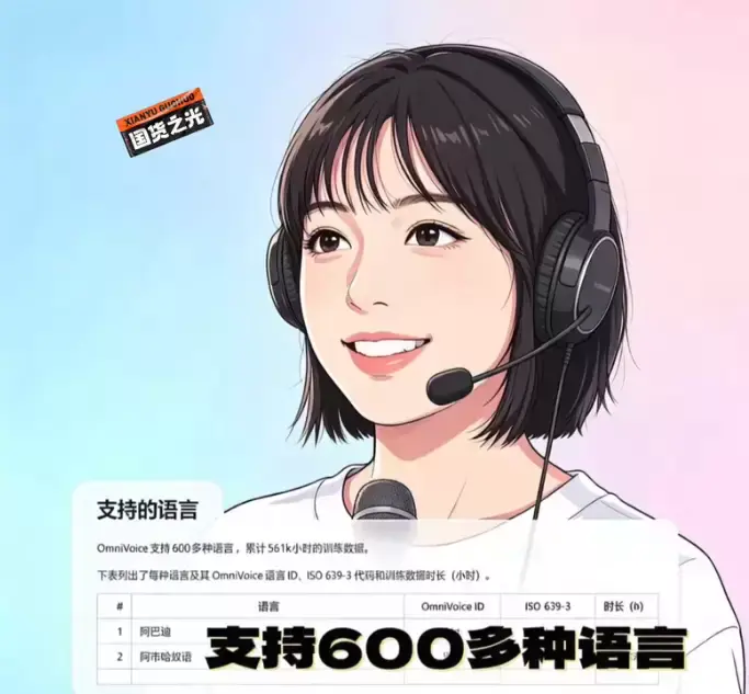 AI快速克隆工具,十秒克隆人声,600+语种随你配
